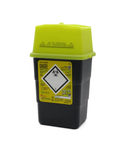 Sharps Disposal Bins 1L